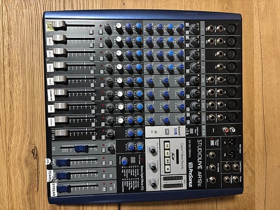 PreSonus StudioLive AR12c – USB-C Mixer & Ljudinterface
