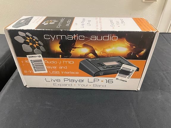 Cymatic Audio Live Player LP-16 multitrackspelare / USB-interface