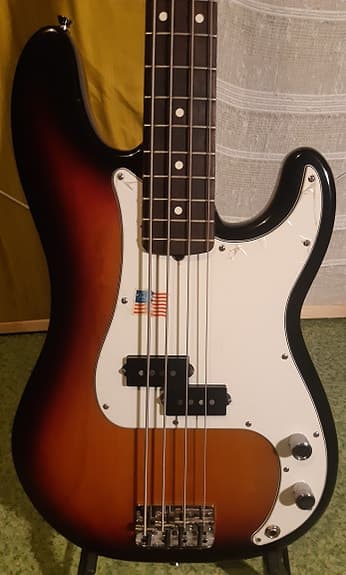 Fender American Standard Precision Bass elbas sunburst, 2007