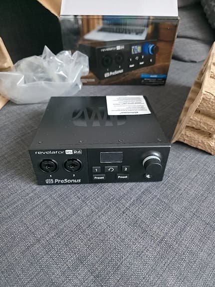 PreSonus Revelator io24 – USB-C Ljudkort / Audio Interface (Nyskick!)