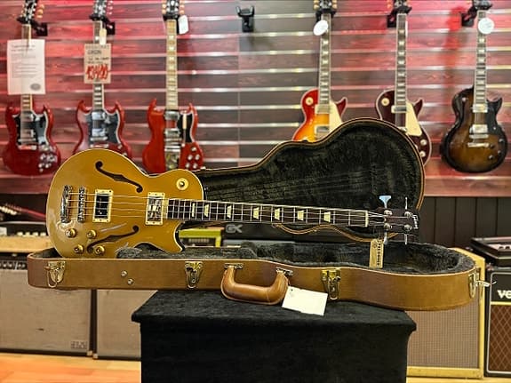 Gibson ES Memphis Les Paul Gold Top Inkl Hardcase