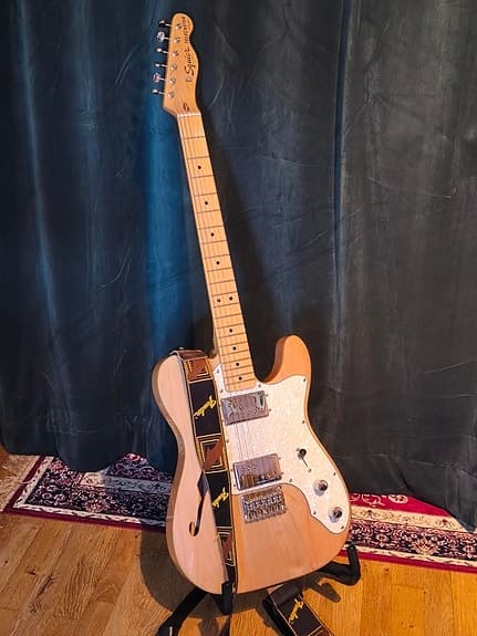 Squier Classic Vibe Thinline 70's telecaster - i princip ny
