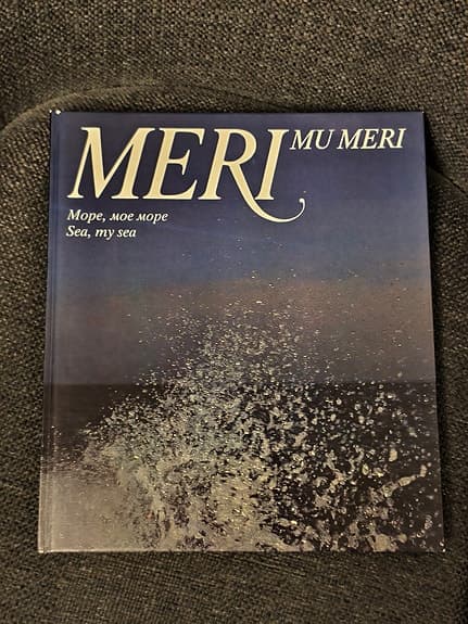 Meri Mu Meri (Sea, my sea) fotobok av Eesti Raamat, 1988