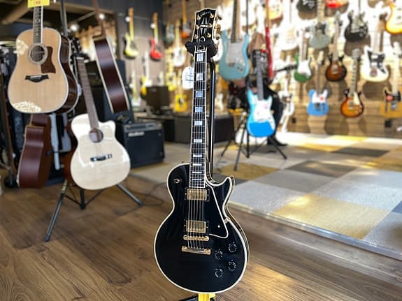 Beg. Gibson Custom Shop '57 Les Paul Black Beauty 2002 - Musikbörsen Malmö