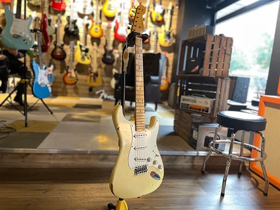 Beg. Fender Custom Shop 1956 Relic Stratocaster 2016 - Musikbörsen Malmö
