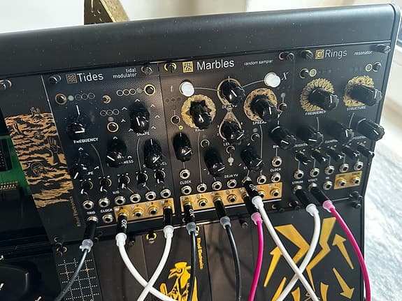 Mutable Instruments Tides/Marbles/Rings clones from Tunefish Modular
