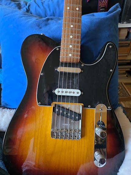 Fender Telecaster elgitarr sunburst