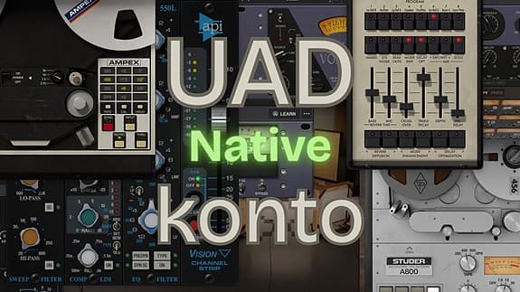 UAD account
