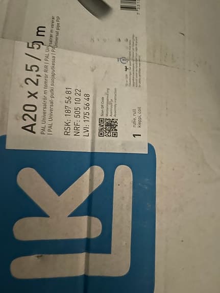 A20 A20 x 2,5/5