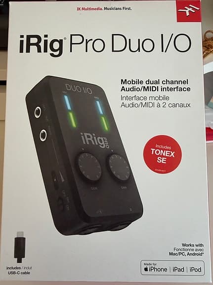 iRig Pro Duo I/O mobil audio/MIDI-interface