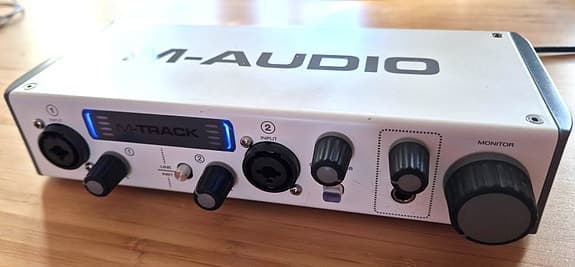 M-Audio M-Track ljudkort USB audio interface