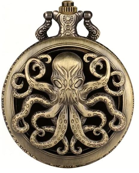 Fickur med Octopus Design Cthulu Tärning D'n'D