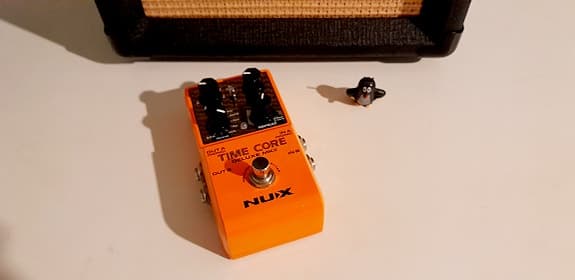 NUX Time Core Deluxe mk. II stereo delay guitar effect pedal