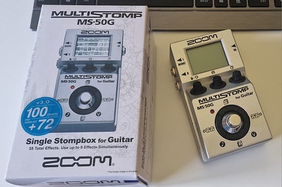 Zoom MS-50G Multistomp effektpedal (inkl bas)