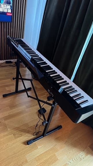 Casio digitalpiano svart