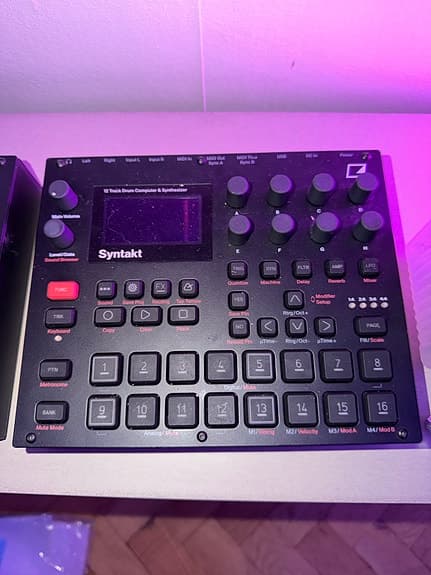 Elektron Syntakt trummaskin