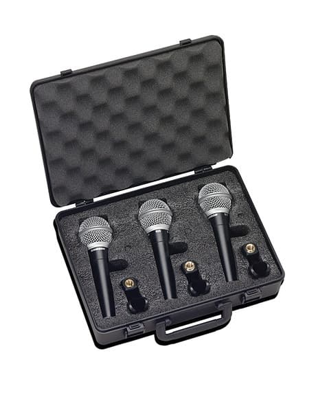 DYNAMISK MIKROFON SOM FUNKAR TILL DET MESTA - I 3-PACK TILL SPECIALPRIS!