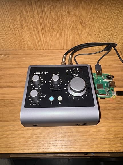 Audient iD4 mk 2 ljudkort USB audio interface