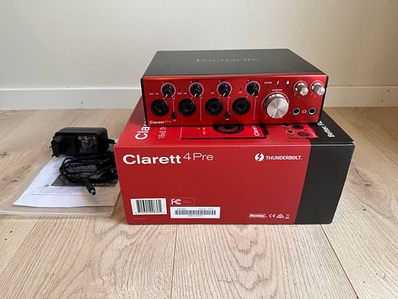 Focusrite Clarett 4Pre ljudkort / audio interface