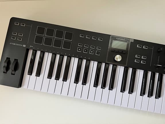 Arturia KeyLab MIDI-keyboard (controller), 49 tangenter, svart
