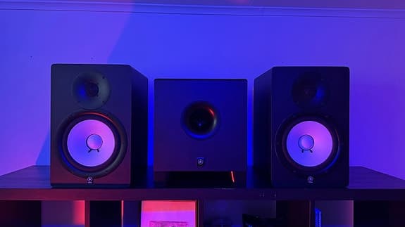 Yamaha HS80M Monitors + HS8S Subwoofer