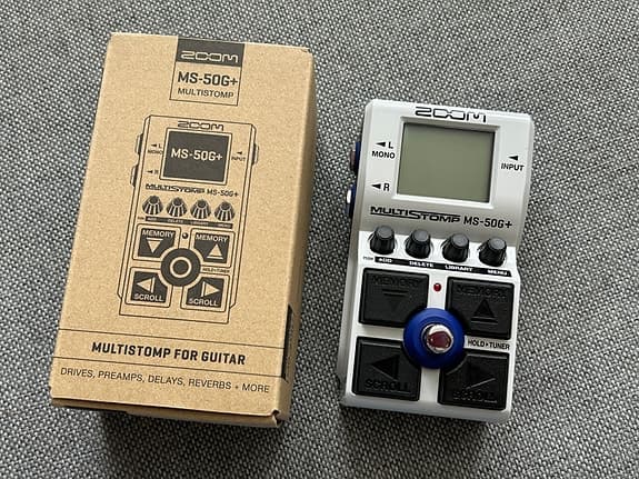 Zoom MS-50G+ MultiStomp Effect Pedal