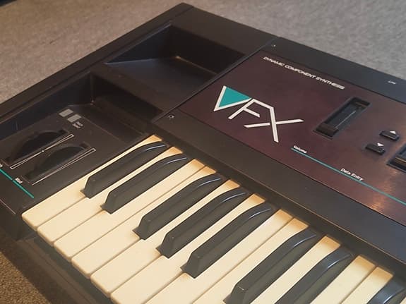 Ensoniq VFX synthesizer keyboard