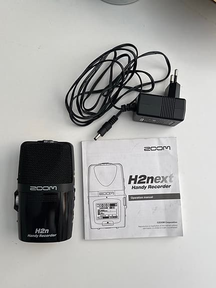 Zoom H2n handy recorder - inspelning
