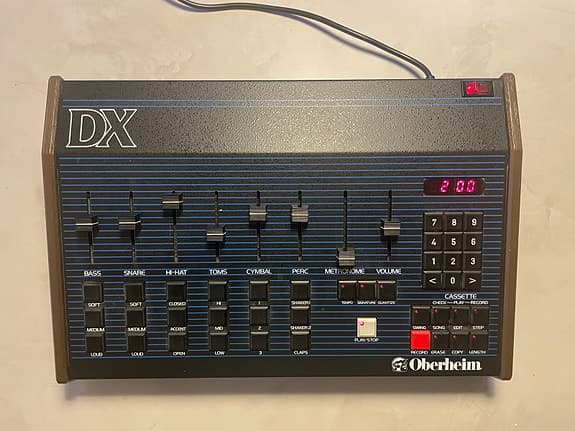 Oberheim DX trummaskin
