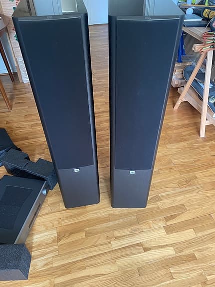 JBL Studio 280 + Cambridge Audio CXA61 – komplett stereopaket