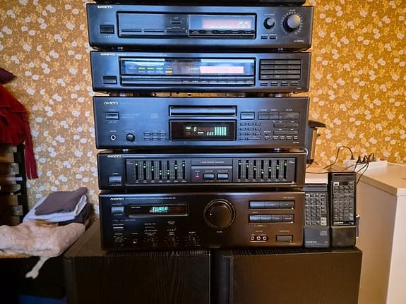 onkyo stereopaket med högtalare jws