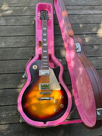 Epiphone 1959 Les Paul Standard Aged Dark Burst - Inspired by Gibson