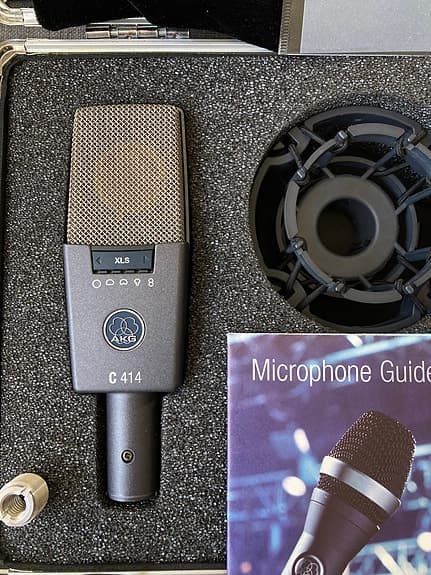 AKG C414 XLS – Studiomikrofon i nyskick | Komplett originalpaket