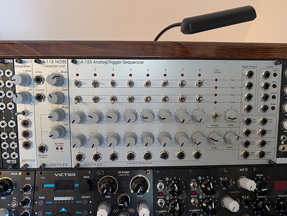 Doepfer A-155 Analog Trigger Sequencer Eurorack-modul
