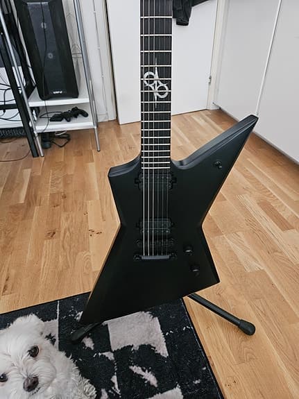 Solar E2.6C – Carbon Black Matte (elgitarr/electric guitar)