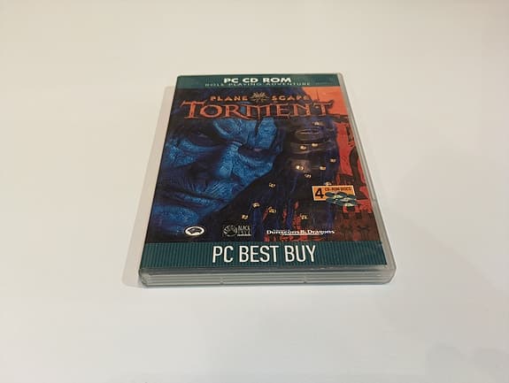 Plane Scape Torment 4-disc edition PC CD ROM Engelsk RPG rollspel role playing