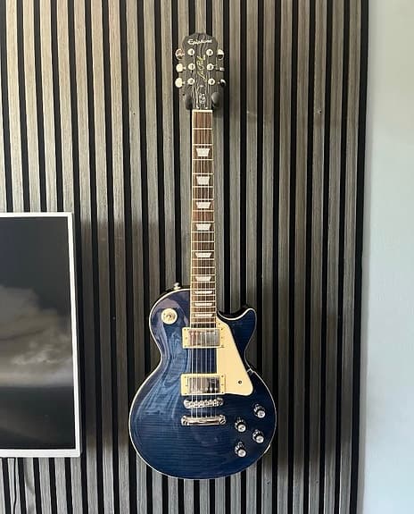 Epiphone Les Paul Ultra III elgitarr blå