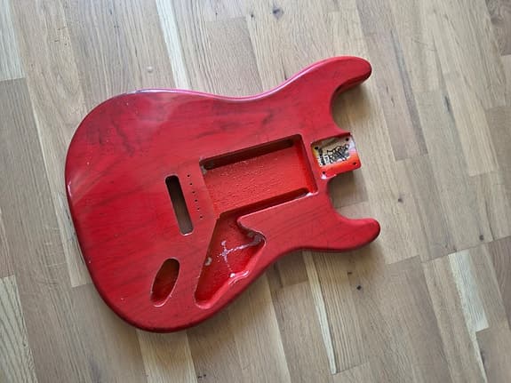 Warmoth / MJT Usa custom stratocaster krop.