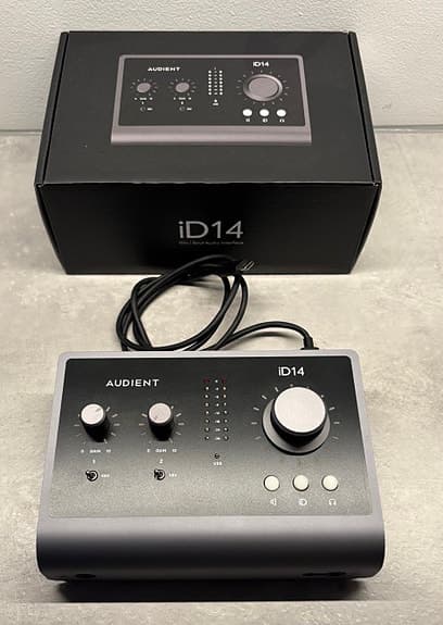 Audient iD14 mkII ljudkort USB audio interface ADAT