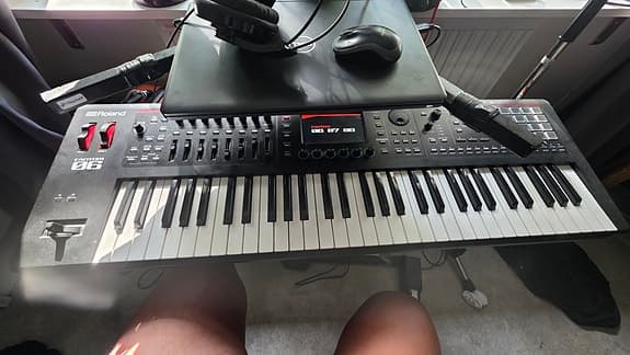 Roland Fantom 06 /cubase pro 14 steinberg ur44c