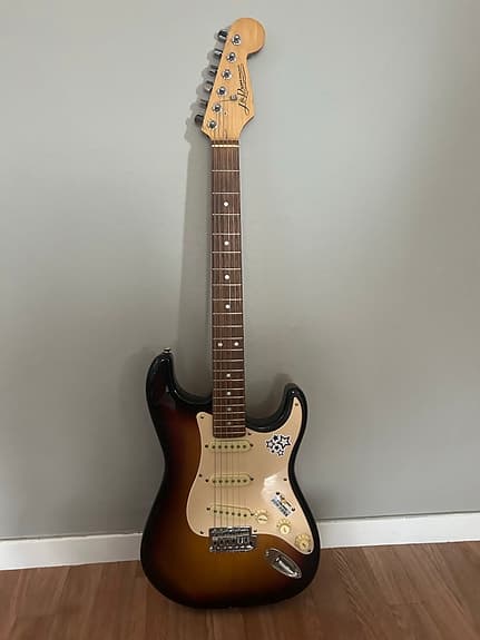 Elgitarr sunburst Stratocaster-stil