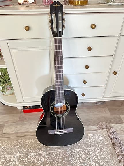 Elgitarr och akustiska gitarrer samt förstärkare