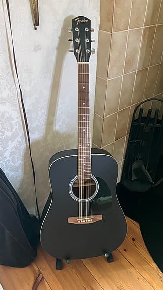 Fender Gitarr + Gitarrstativ