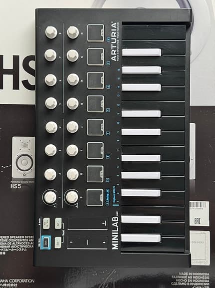 Arturia Minilab MKII MIDI-keyboard svart