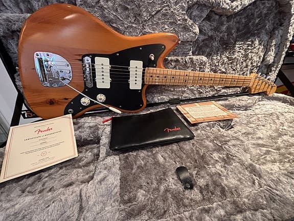 Fender LE Exotic Collection Am Pro Pine Jazzmaster 2017