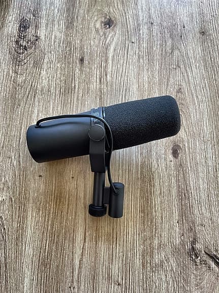Shure SM7B – dynamisk studiomikrofon – som ny