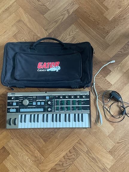 Korg MicroKorg synthesizer keyboard