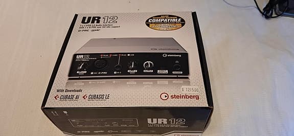 Steinberg UR12 USB-ljudkort / audio interface
