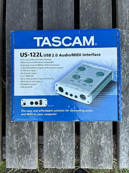 Tascam US-122L USB 2.0 Audio/MIDI-interface