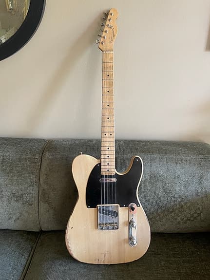 Telecaster byggd av Patrik Eghammer